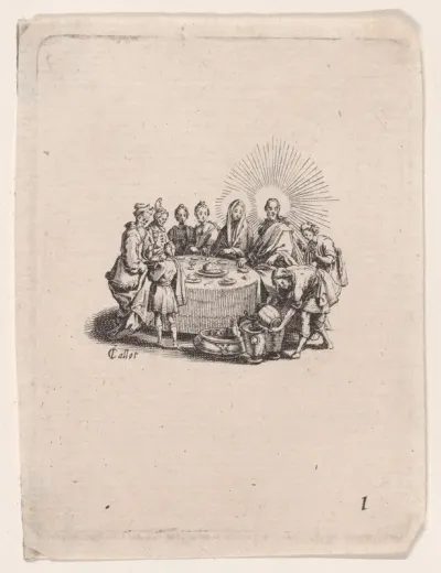 Les Noces de Cana (The Wedding at Cana), from Les Quatre Banquets (The Four Feasts)