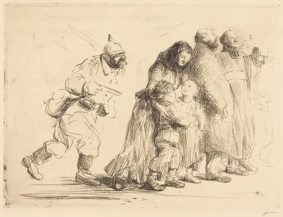 Les notables (grande planche) (The Notables) (large plate)