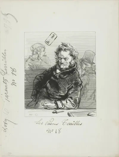 Les-Parents-Terribles series: Jacques Maubourj et's son the viscount