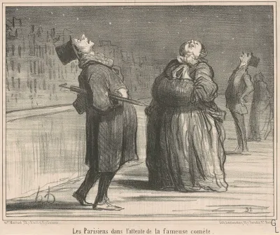 Les Parisiens dans l'attente de le ...