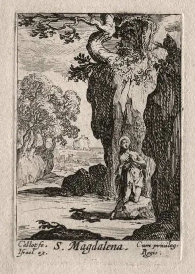 Les Penitents:  St. Madeleine repentante