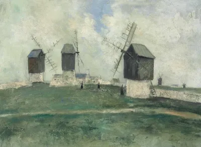 Les Petits Moulins à l'île d'Ouessant