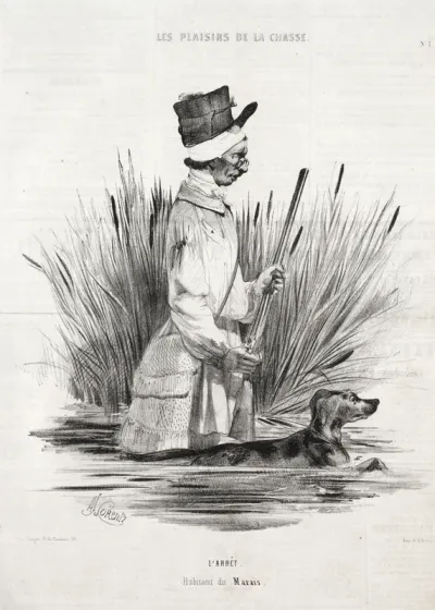 Les Plaisirs de la chasse:  L'Arrêt