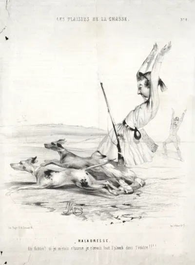 Les Plaisirs de la chasse:  Maladresse