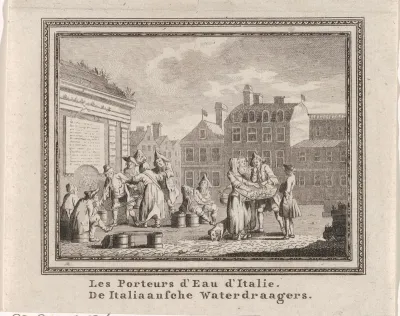 Les porteurs d'Eau d'Italie / De Italiaansche waterdraagers