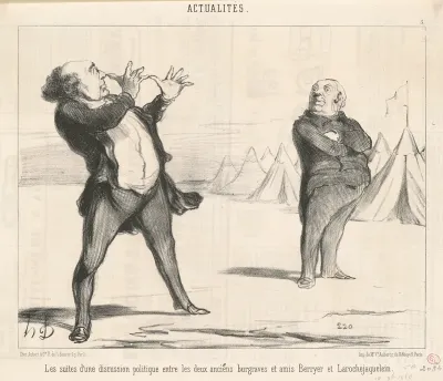Les suites d'une discussion politique ...