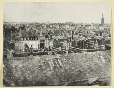 Les Toits de Paris (Vue de la rue Castiglione?)