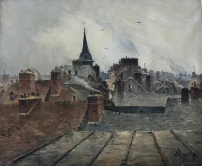 Les toits de Rouen