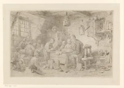 Les van de schoolmeester