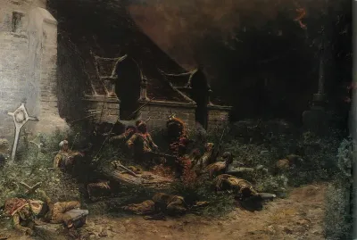 Les vivants défendent leurs morts.