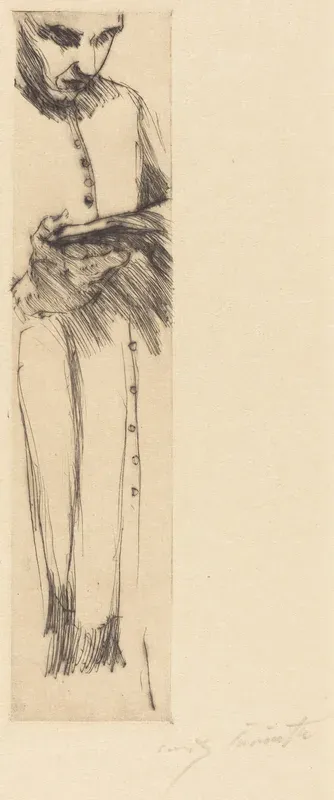 Lesender Mönch (Priest Reading)
