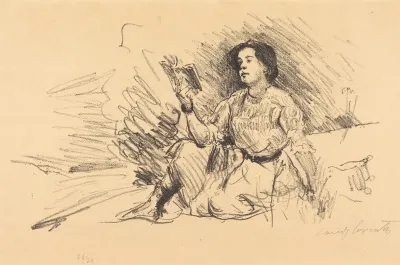 Lesendes Mädchen (Girl Reading)