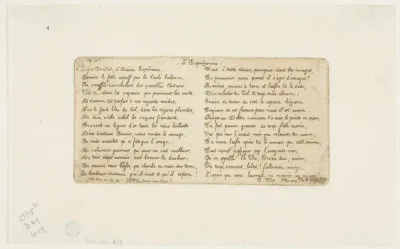 L'Esperance (verse to accompany Pont-au-Change)