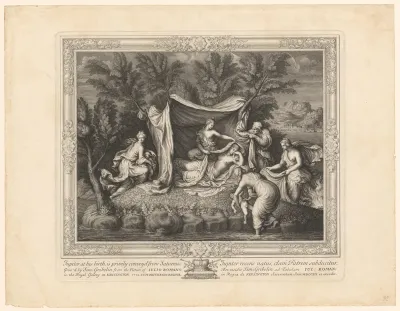 Leto na de geboorte van Apollo en Diana