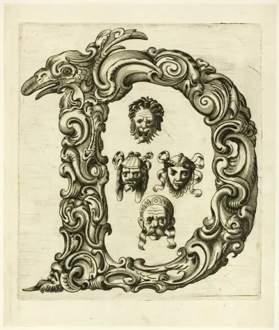 Letter D