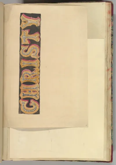 Lettered title: Christy