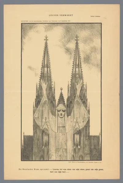Leuven verwoest