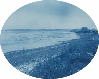 Levee at Rapids City, Illinois