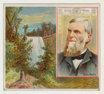 Lewis Baker, St. Paul Daily Globe, from the American Editors series (N35) for Allen & Ginter Cigarettes