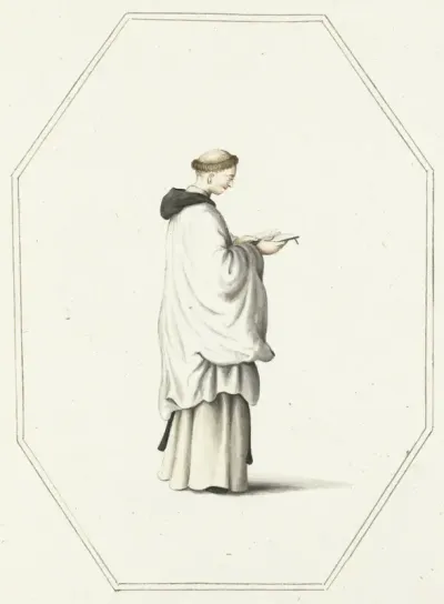 Lezende broeder