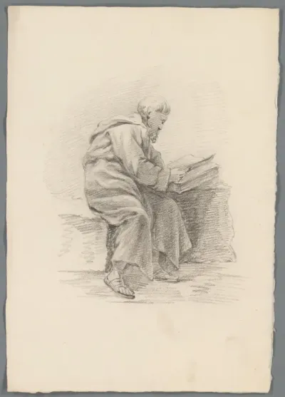 Lezende man