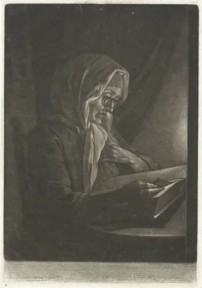 Lezende vrouw