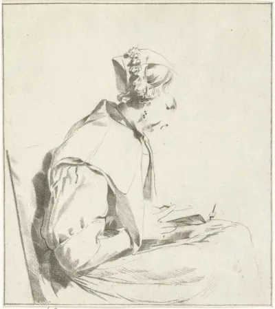 Lezende vrouw