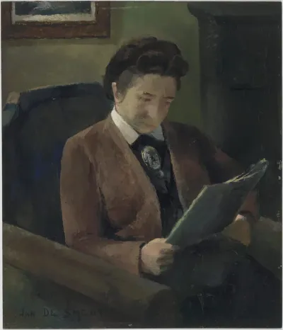 Lezende vrouw