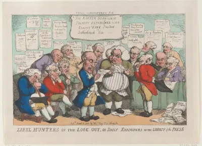 Libel Hunters on the Lookout, or Daily Examiners of the Liberty Press