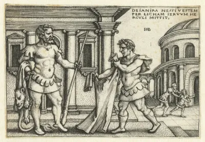 Lichas brengt Hercules het gewaad van Nessus
