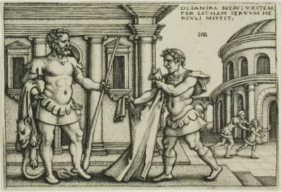 Lichas Bringing the Garment of Nessus to Hercules, from The Labors of Hercules