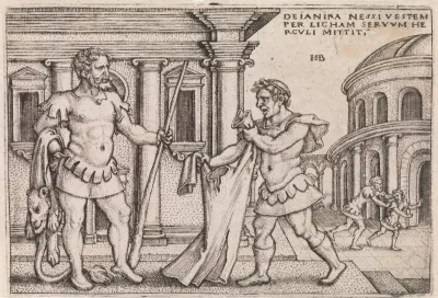 Lichas Presenting Hercules with the Poisoned Tunic