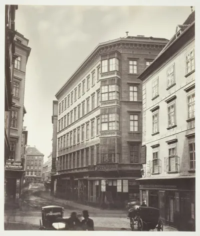 Lichtensteg No. 2, Zinshaus des Herrn A. Denk