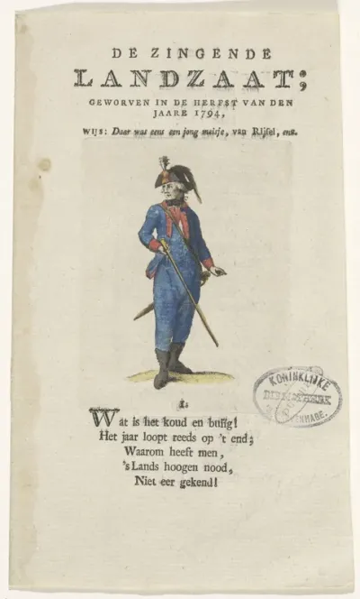 Lied van de Zingende Landzaat, 1794