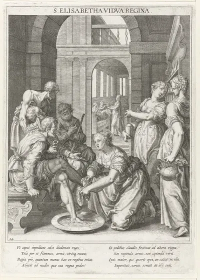 Liefdadigheid van de Heilige Elisabet van Hongarije