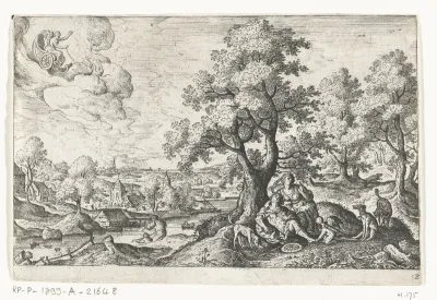 Liefdesscène met Jupiter