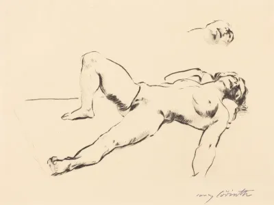 Liegender Weiblicher Akt II (Reclining Female Nude II )