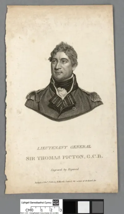 Lieutenant General Sit Thomas Picton, G.C.B