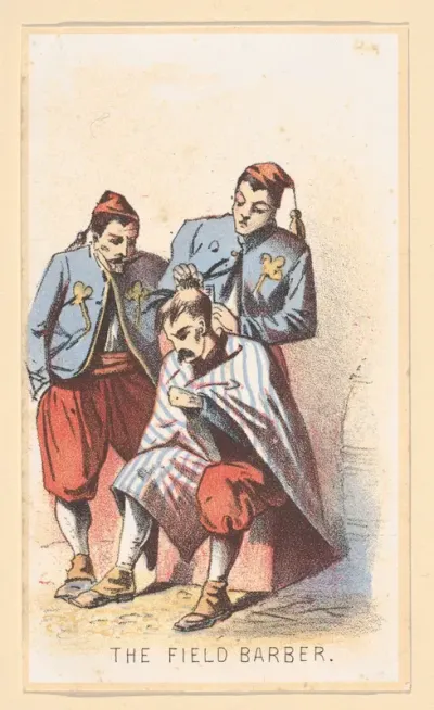 Life in Camp, Part 2: The Field Barber