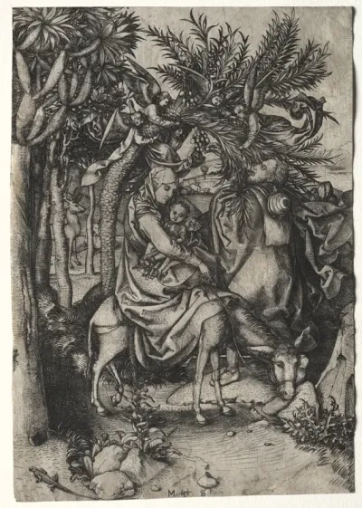 Life of the Virgin: The Flight into Egypt