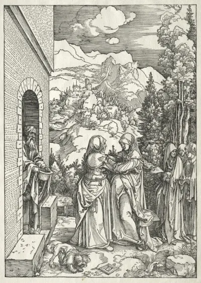 Life of the Virgin:  The Visitation
