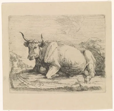 Liggende stier