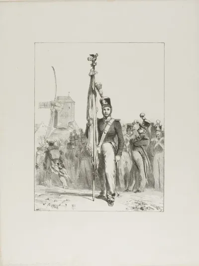 Light Infantry, Standard-Bearer
