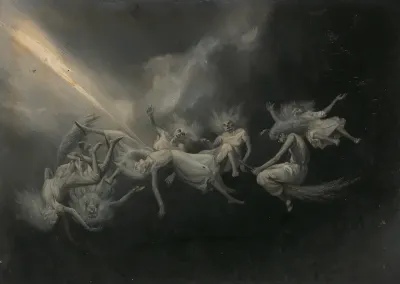 Lightning Struck a Flock of Witches