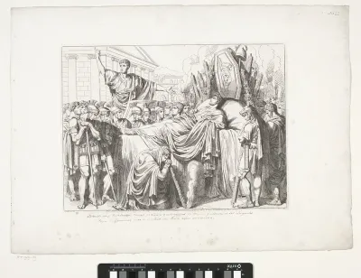 Lijkrede door Valerius voor Brutus