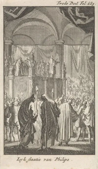 Lijkstatie van Filips II, 1598