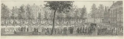Lijkstatie van Wolter J.G. baron Bentinck, Amsterdam 28 augustus 1781