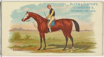 Linden, from The World's Racers series (N32) for Allen & Ginter Cigarettes