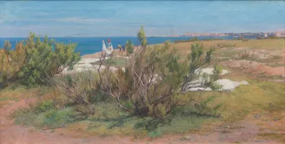 Linen Drying in the Sun near Livorno