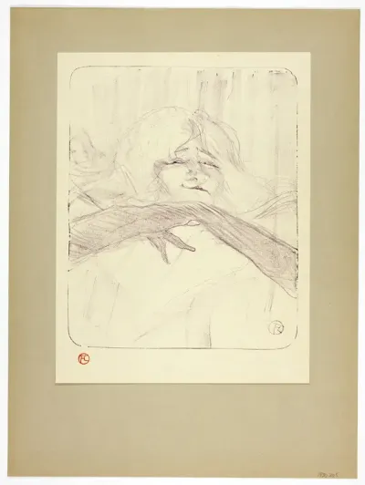 Linger, longer, loo, plate seven from Yvette Guilbert